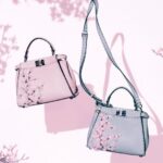 新包 | Fendi 上架日本限定 Sakura 櫻花系列手袋和小皮具：水貂毛櫻花裝飾